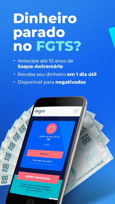 Digio: cartão de crédito Screenshot