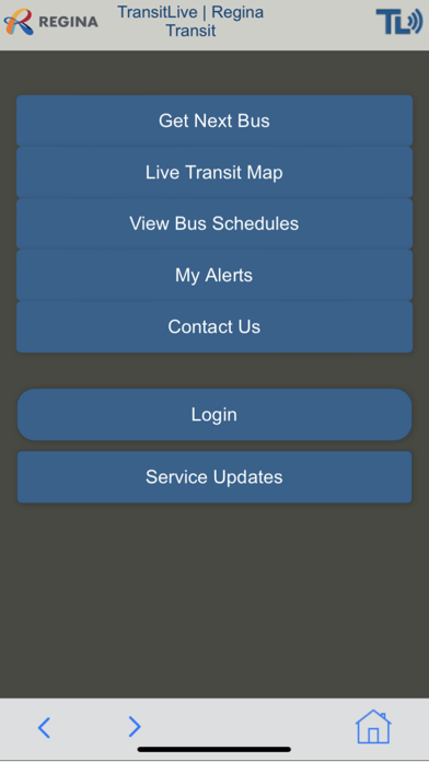 TransitLive Regina Screenshot