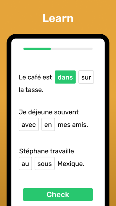 Screenshot #3 pour Wlingua - Learn French