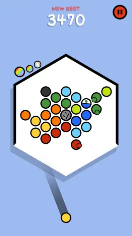 Game screenshot Bubble Hexagon apk