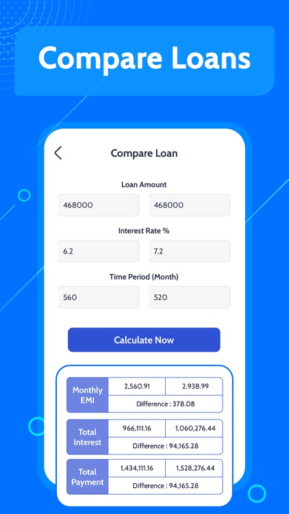 EMI Calculator - Loan Revision