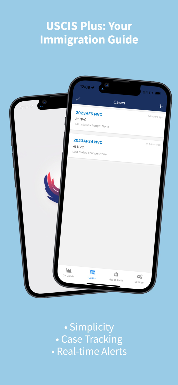 USCIS Plus Case Tracker and DV