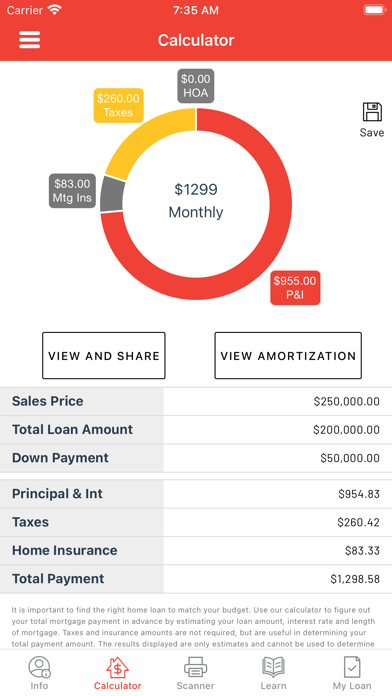 First Harrison Mortgage Screenshot