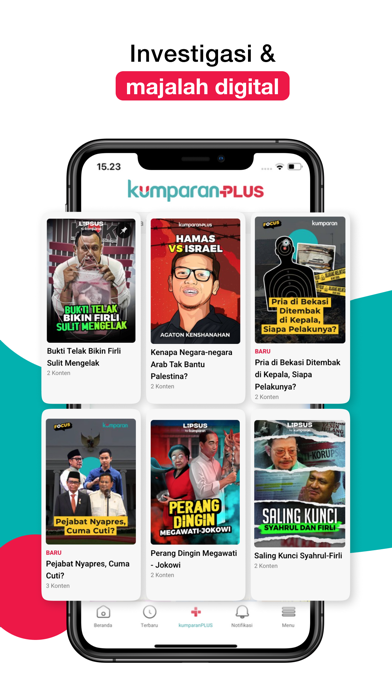 kumparan - Berita Terlengkap Screenshot