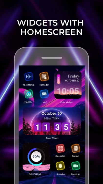 Themes: Icon & Color Widgets screenshot-6