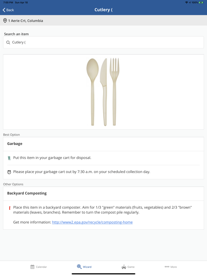 Columbia SC Solid Waste