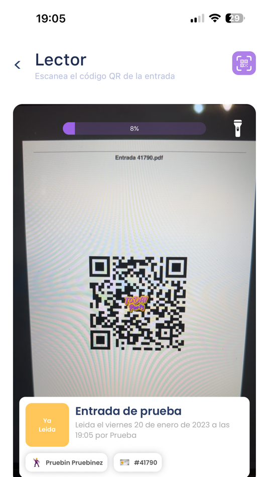 #4. Taquilla Central: Lector (iOS) 由: Taquilla Central de Ocio Sociedad Limitada