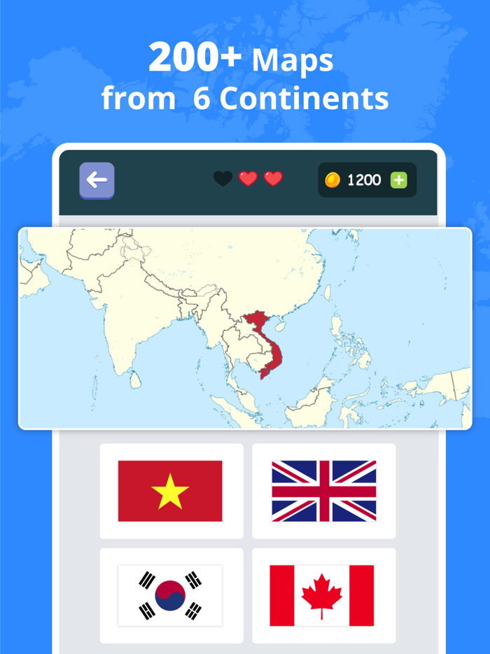 Flags of countries Quiz Game