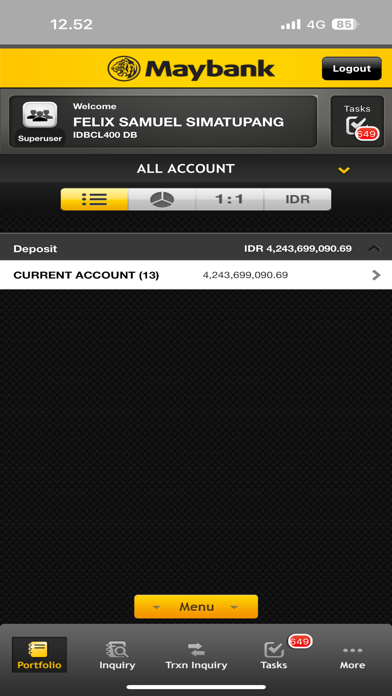 Maybank2E Indonesia Screenshot