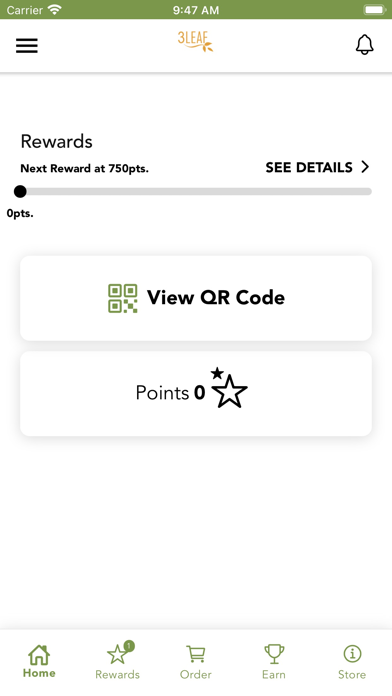 The 3 Leaf Rewards Screenshot