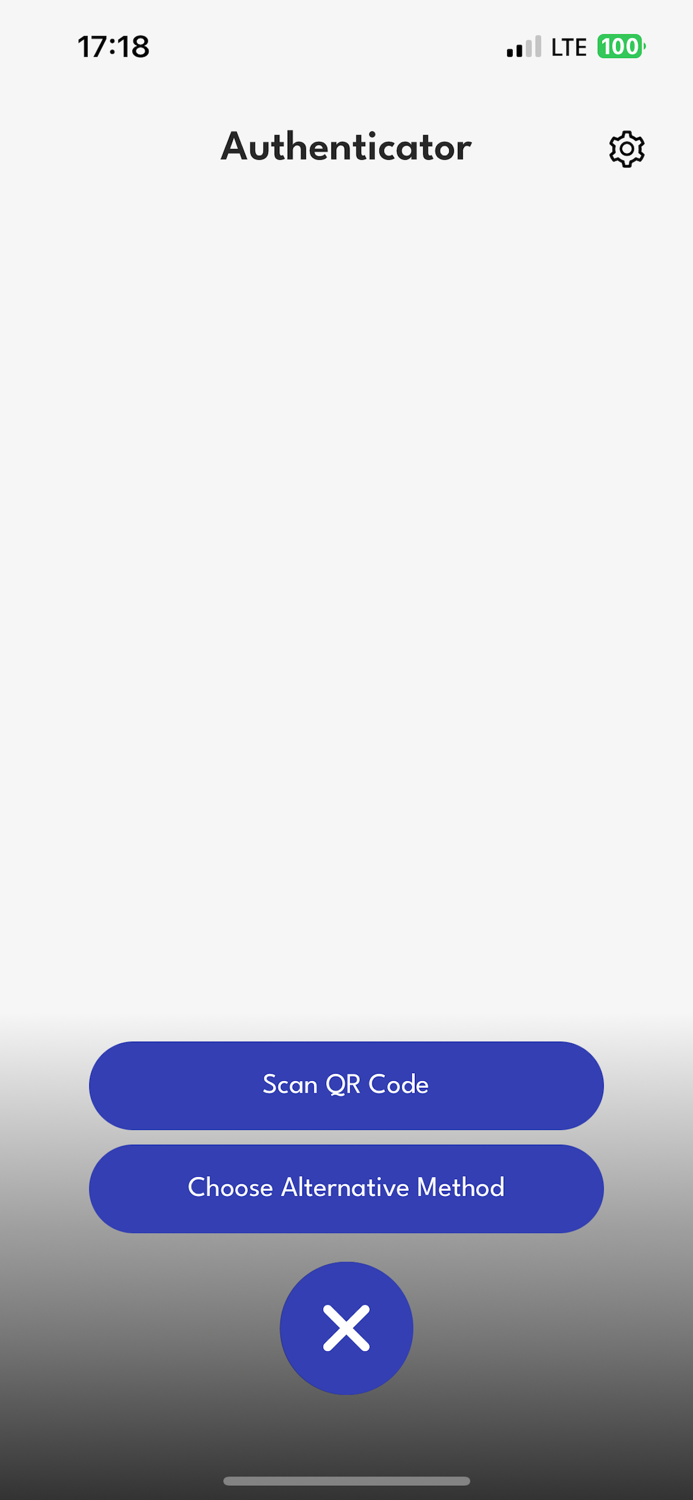 Account Authentication App