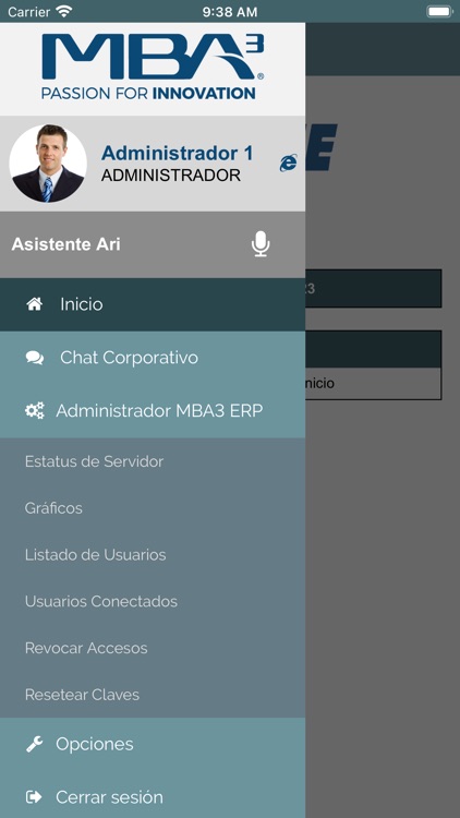 Administrador Sistemas
