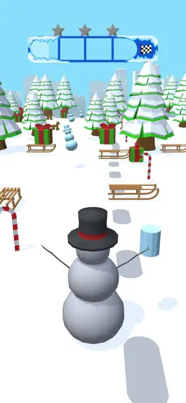 Game screenshot Snowman Slide Unlocked mod apk