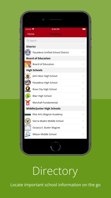 Pasadena USD Screenshot