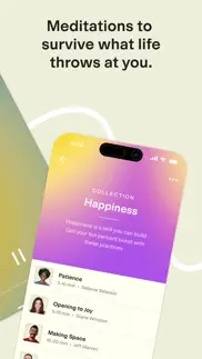 ten percent happier meditation iphone screenshot 2