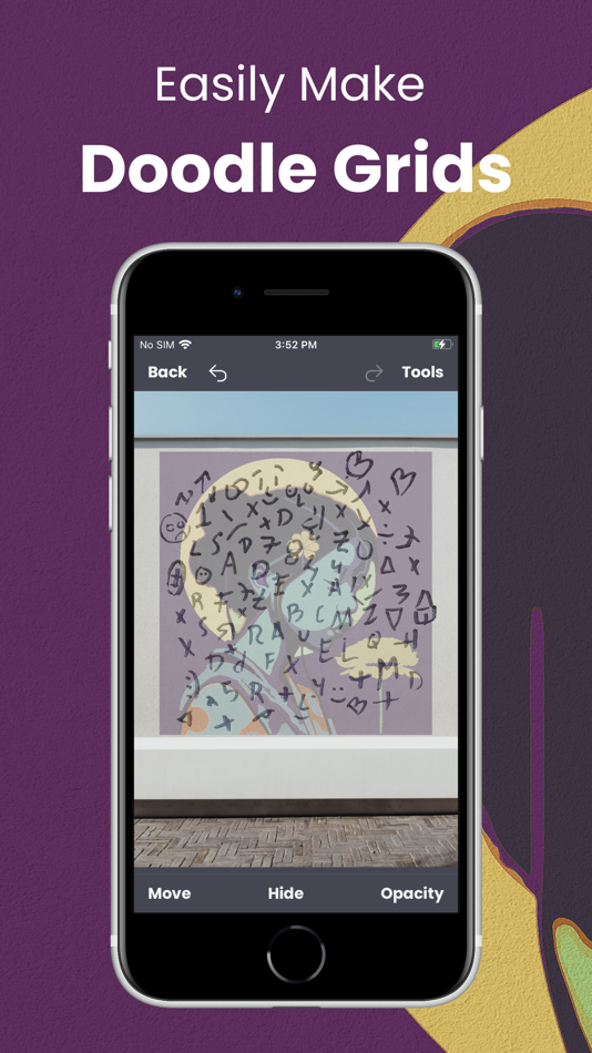 #1. Doodle Grid for Artists (iOS) 由: Da Vinci Eye LLC