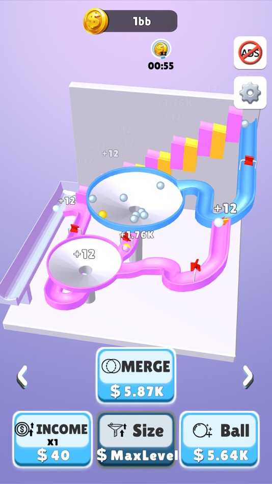 #6. Idle Orbital Marble (iOS) 由: Solid Games