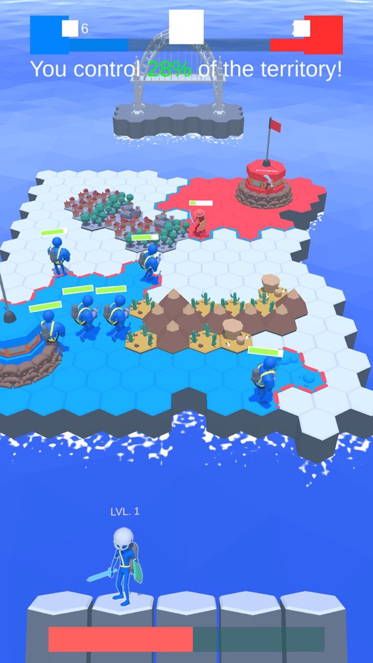 #3. State Wars (iOS) 由: Rugile Mazoriukaite