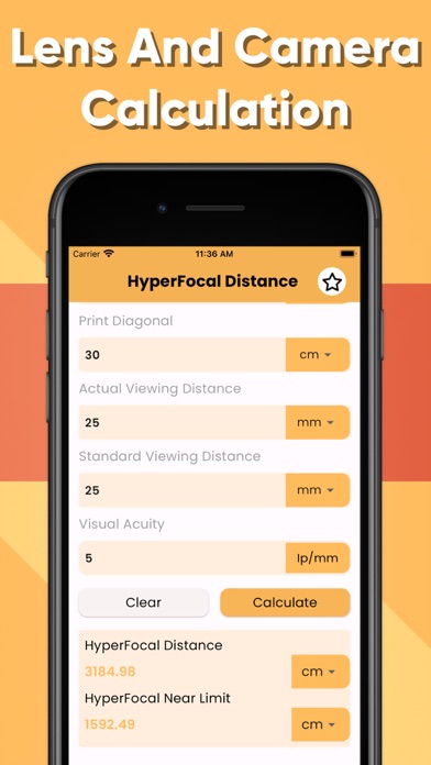 HyperFocal Pro Screenshot