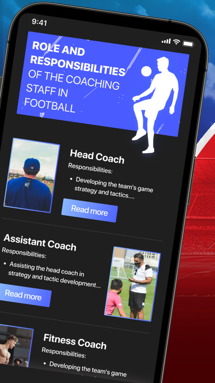 Sроrting Football Application