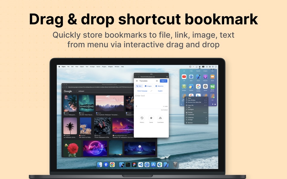 Bookmark Link Menu - Coolbar - 1.1.0 - (macOS)