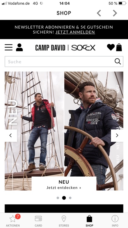 CAMP DAVID & SOCCX FASHION screenshot-3