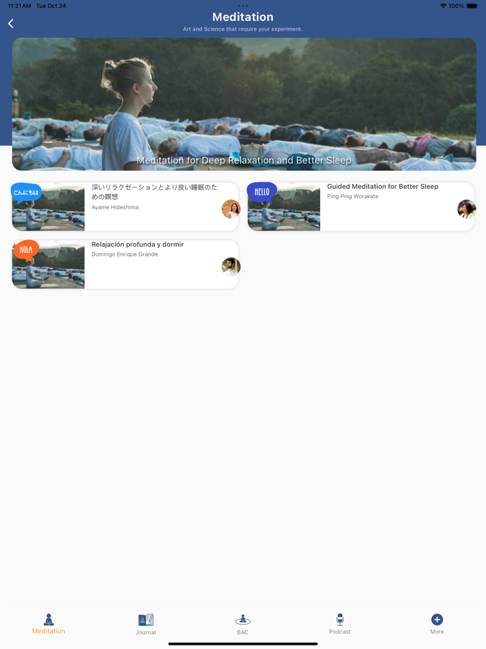 EnlightenMe - Meditation App