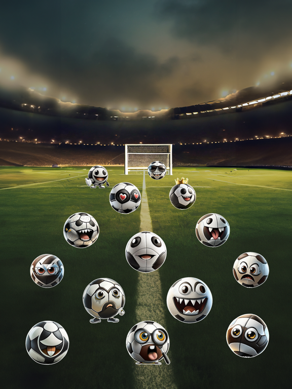 Screenshot #4 pour Soccer Faces Stickers