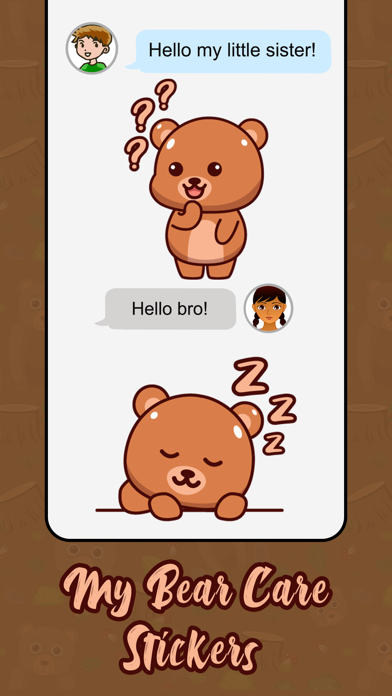 My Bear Care Stickers Screenshot
