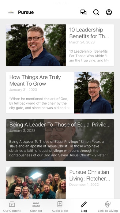 Pursue Christian Living Screenshot