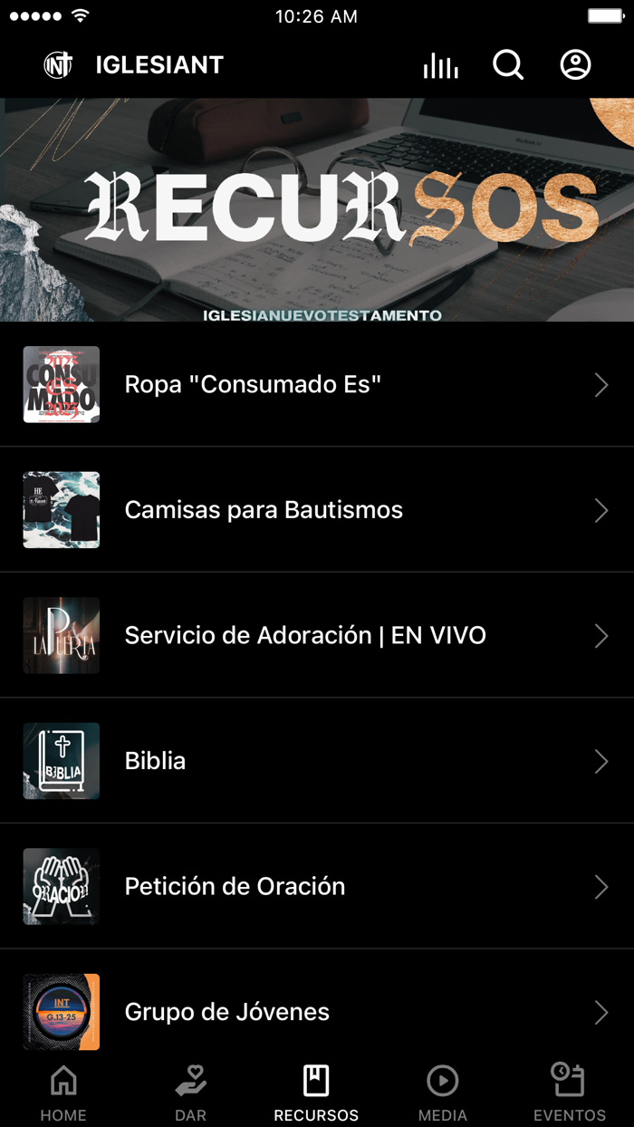 IGLESIA NUEVO TESTAMENTO