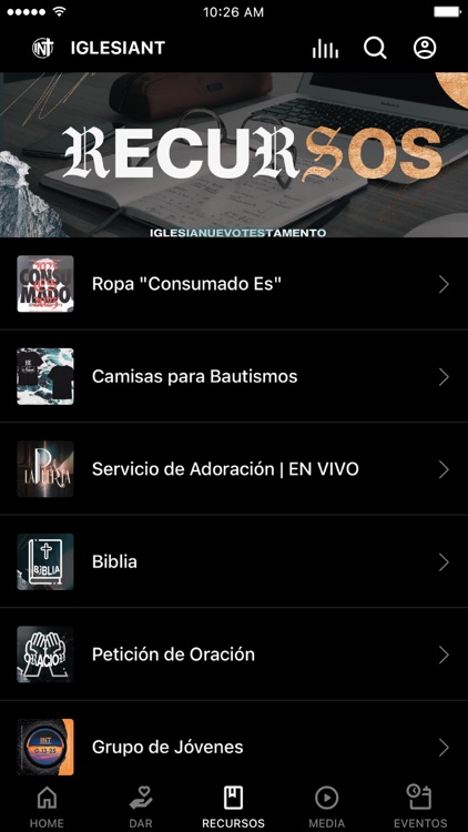 IGLESIA NUEVO TESTAMENTO