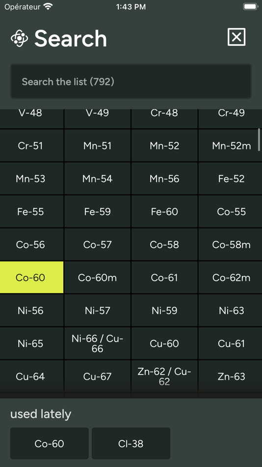 #2. NuklidCalc RC (iOS) 由: Bundesamt für Gesundheit BAG