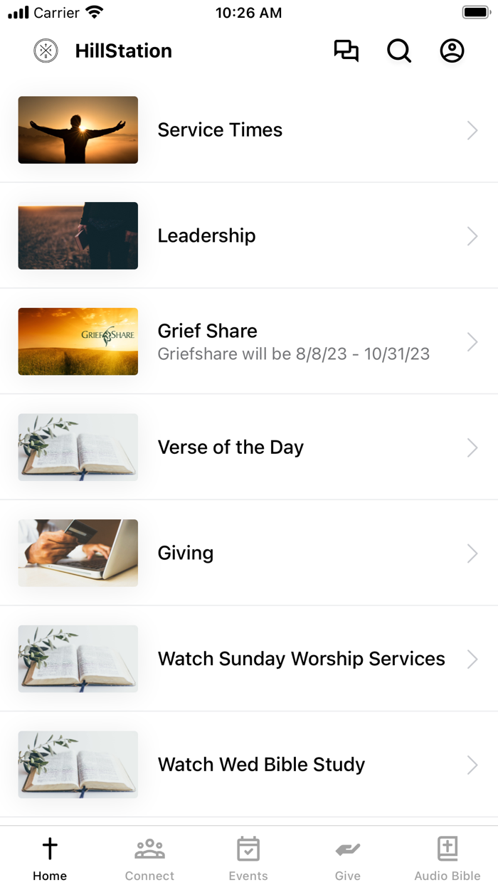 Hill Station Baptist Church