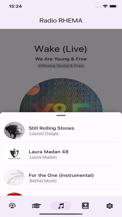 RHEMA Radio Screenshot