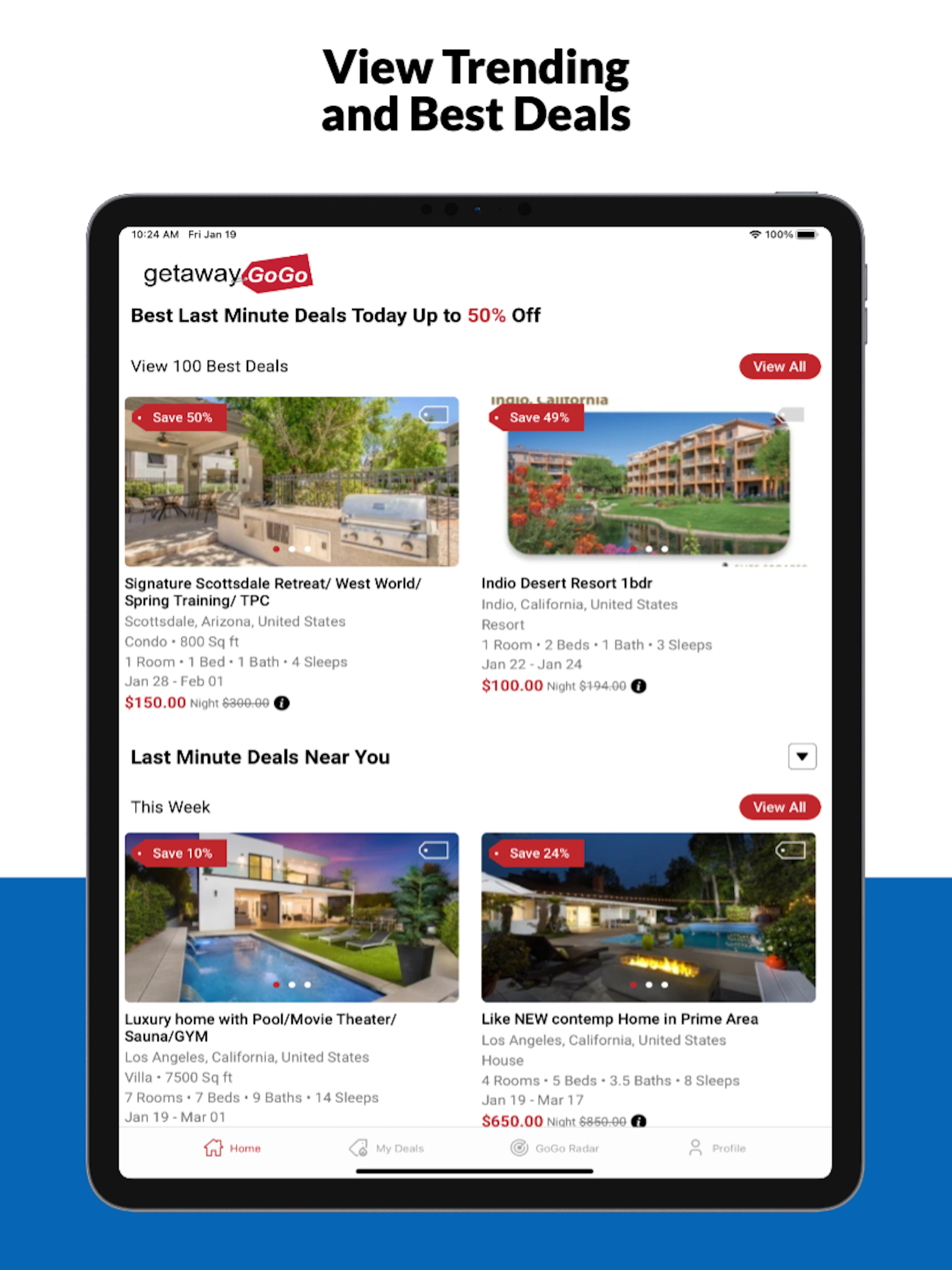 getawayGoGo – Vacation Rentals screenshot 8
