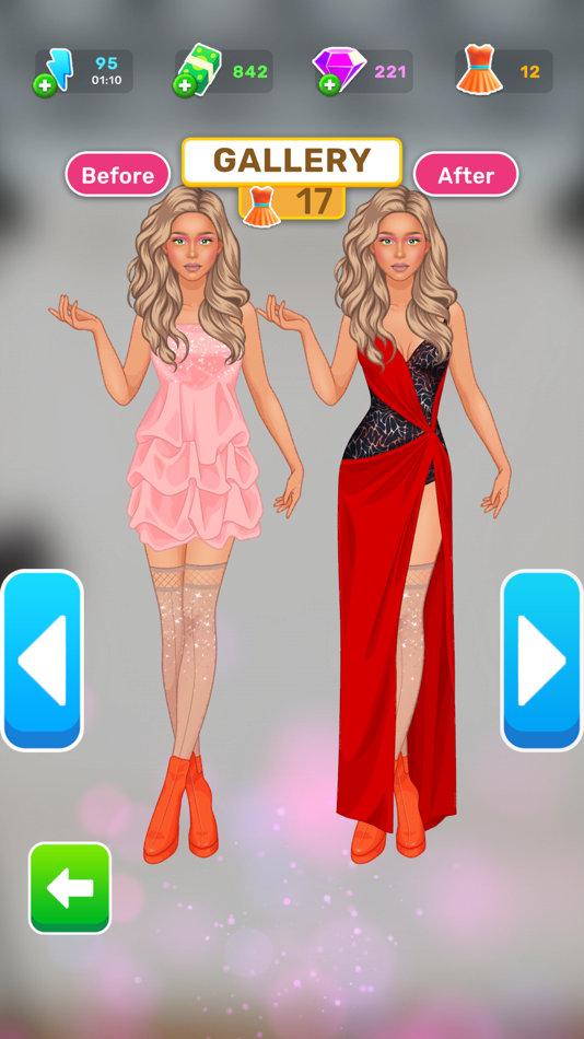 #4. Merge Dress Up (iOS) Podle: Arzu Kilic