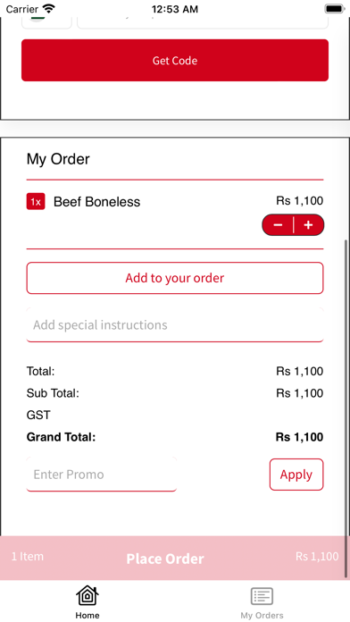 Punjab Beef Shop Screenshot