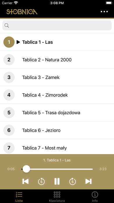 Stobnica - ścieżka edukacyjna Screenshot
