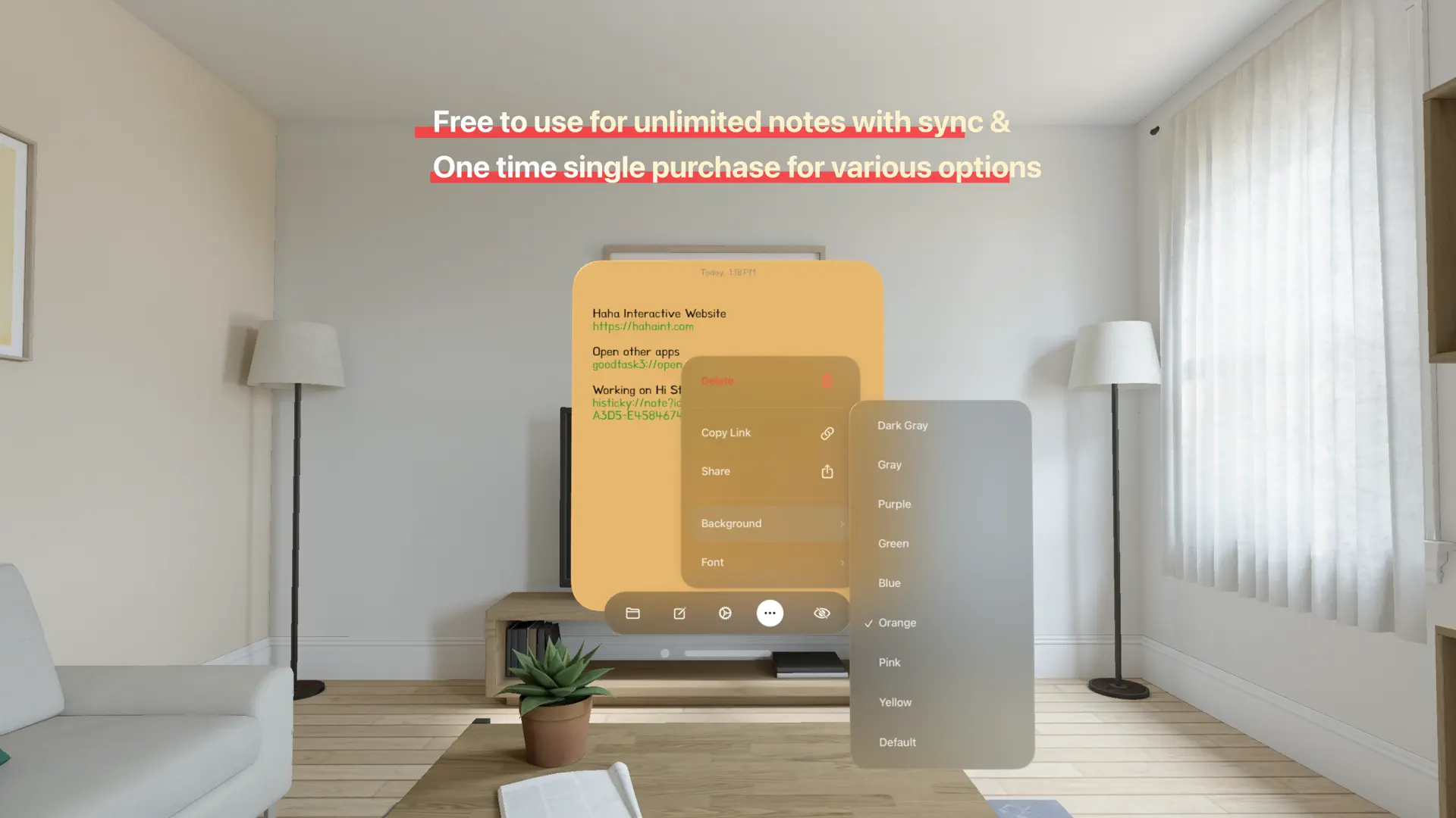 Hi Sticky: Notes SE + Widget screenshot 3