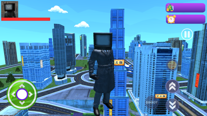 Ski Bop Super-Hero City Screenshot