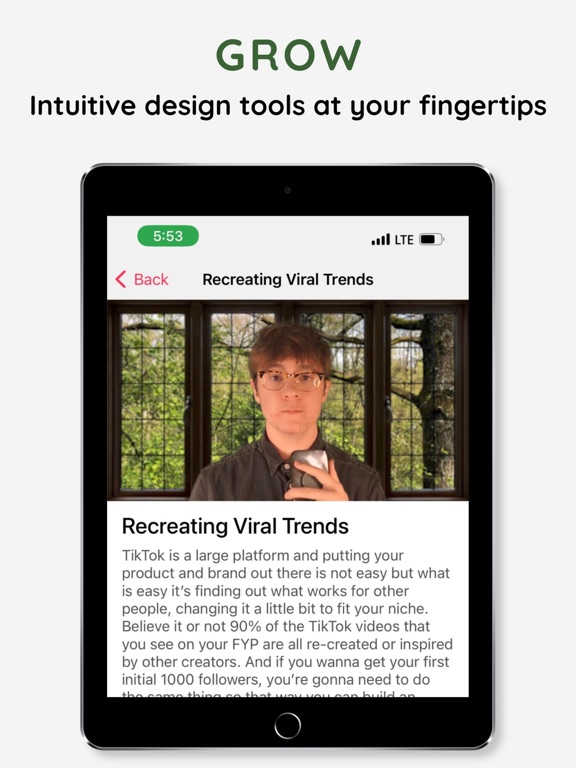 Telegrade iPad screenshot 3 - Business app