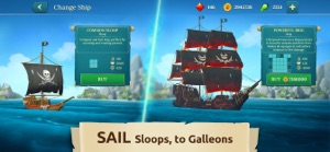 Pirate Ships・Build and Fight screenshot #3 for iPhone