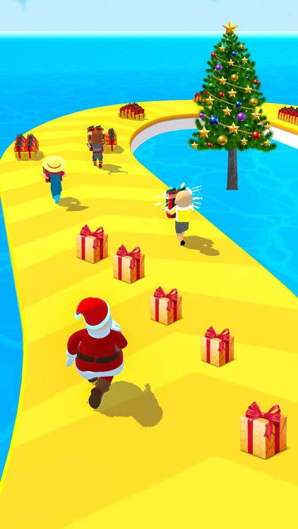 Santa Christmas Gift Race