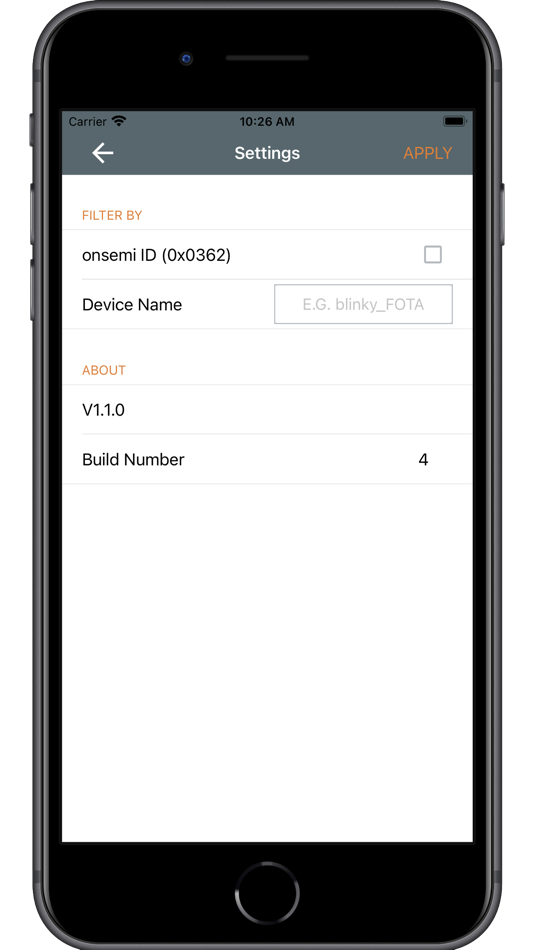 #2. RSL FOTA (iOS) 由: On Semiconductor
