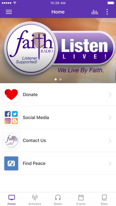 Faith Radio WLBF Screenshot