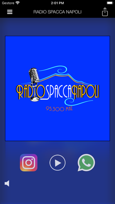 RADIO SPACCA NAPOLI Screenshot