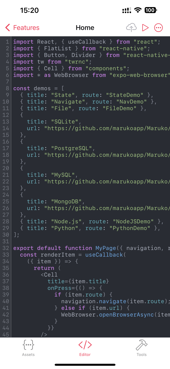 Maruko - Write Personal Apps