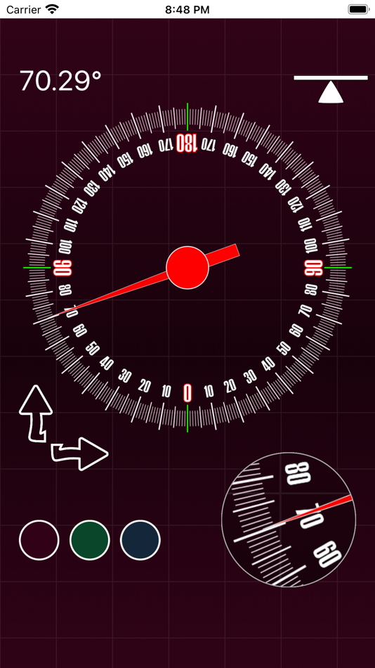 #7. Inclinometer - Angle Finder (iOS) 由: Krzysztof Gwiazda