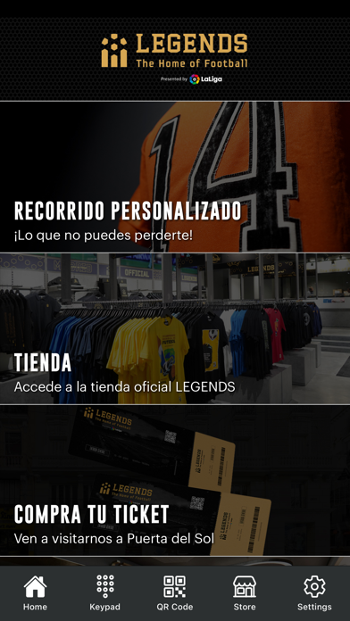 Legends Experience Screenshot